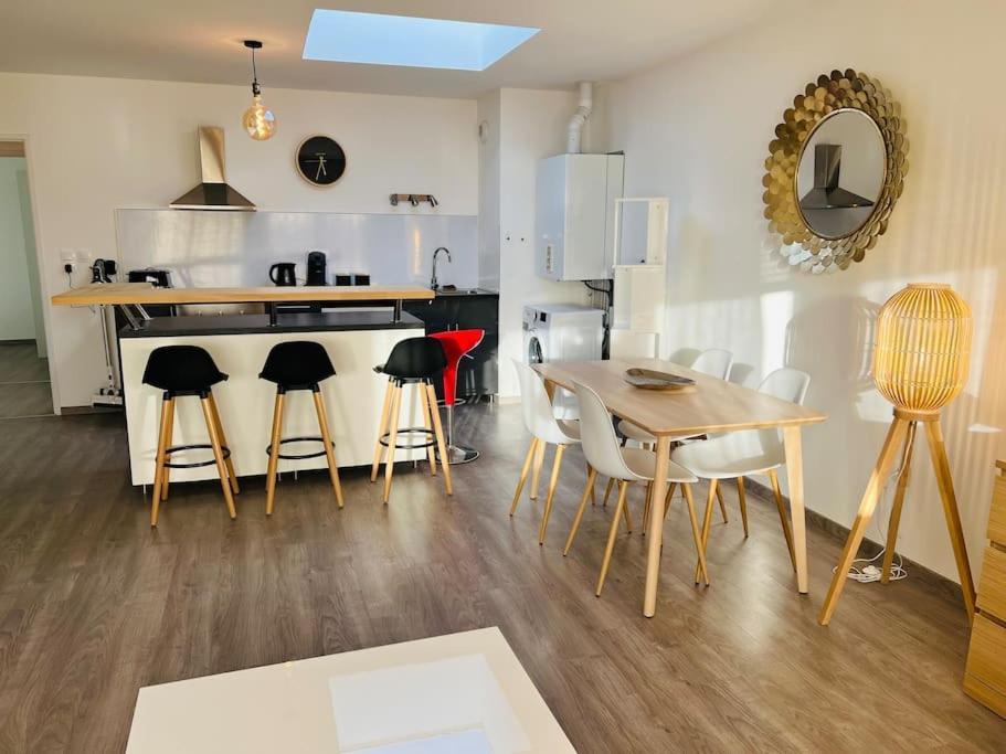 Ferienwohnung Harmonieux/Bezannes/Pkg Prive Exterior foto